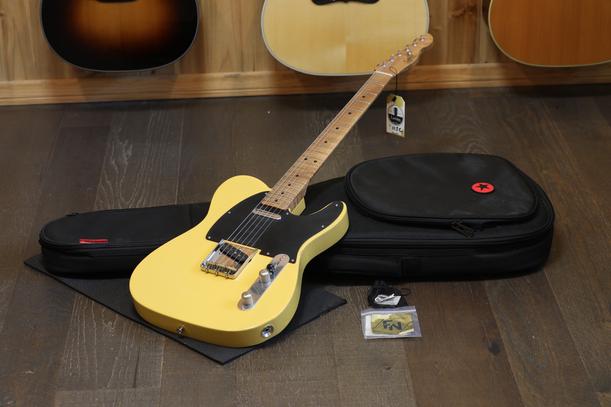 2025 LSL T-Bone Era Series 52 Electric Guitar Butterscotch Blonde + GB