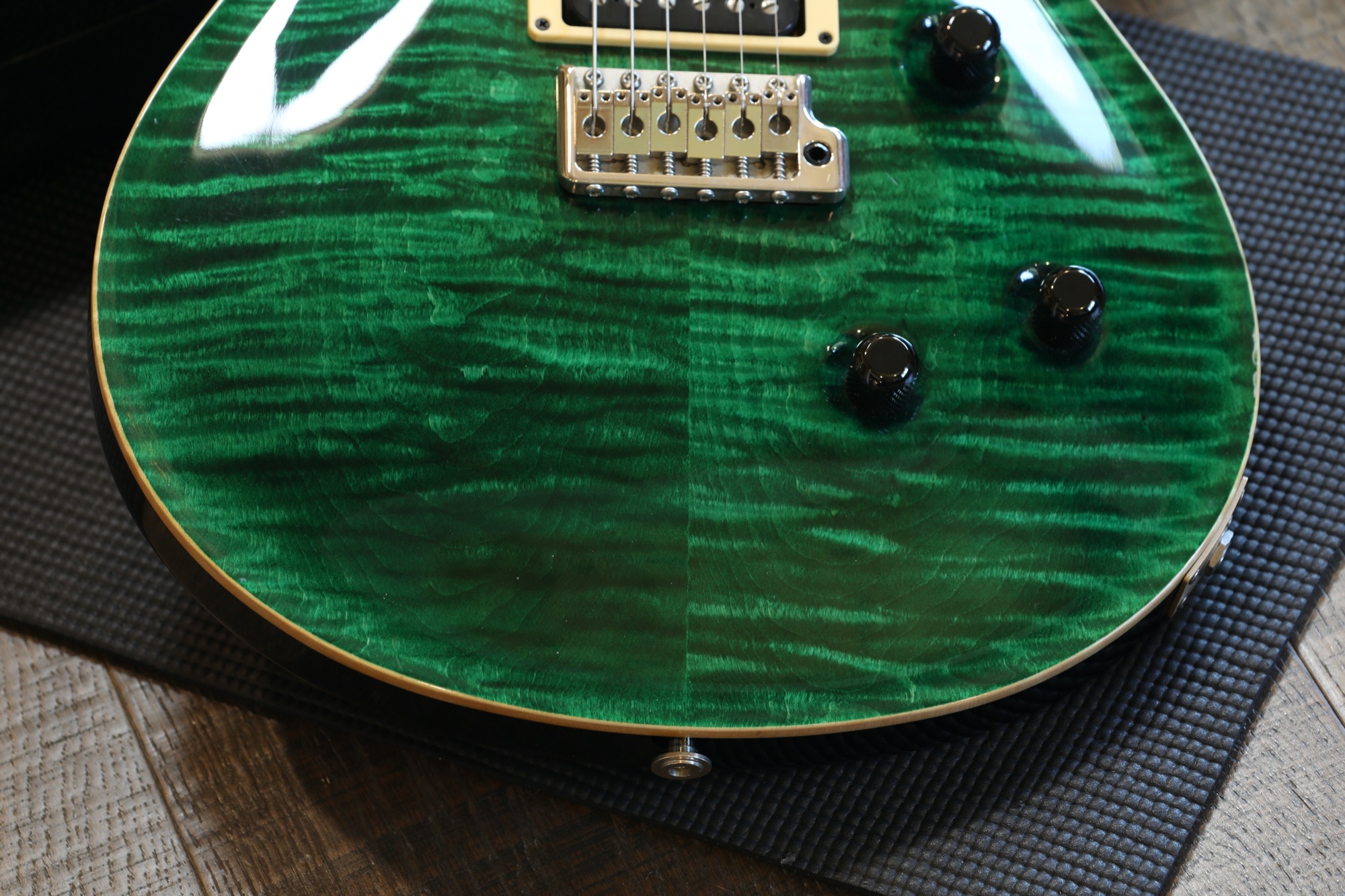 1996 PRS Custom 24 Electric Guitar Emerald Green + OHSC | Lovies