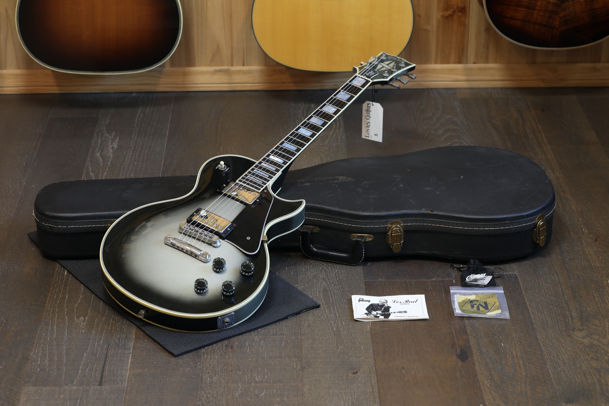 Case Queen! 1982 Gibson Les Paul Custom w /  TIm Shaw PUPs Silverburst + OHSC