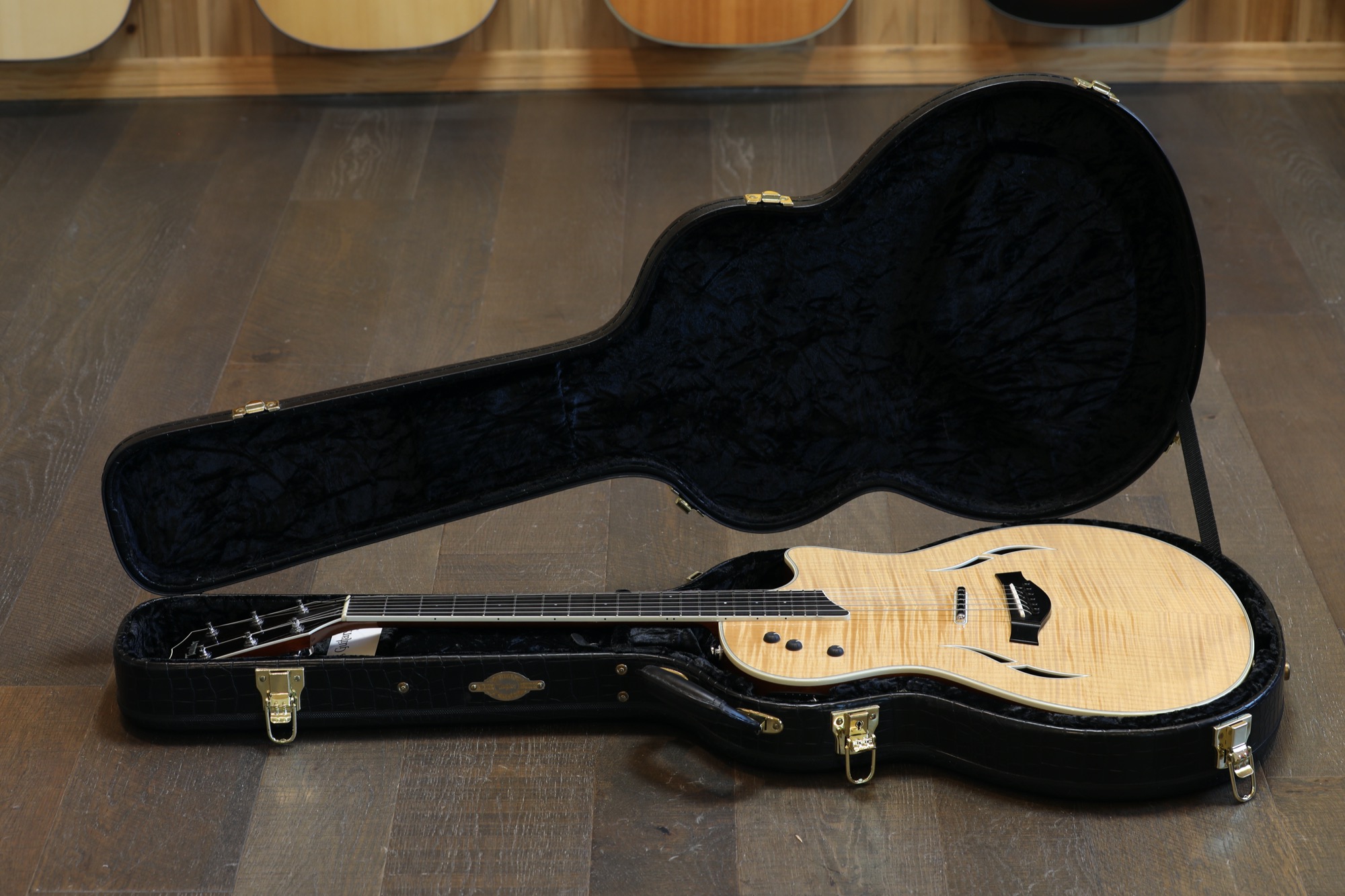 2006 Taylor T5-S1 Electric Guitar Natural Flame Top + OHSC