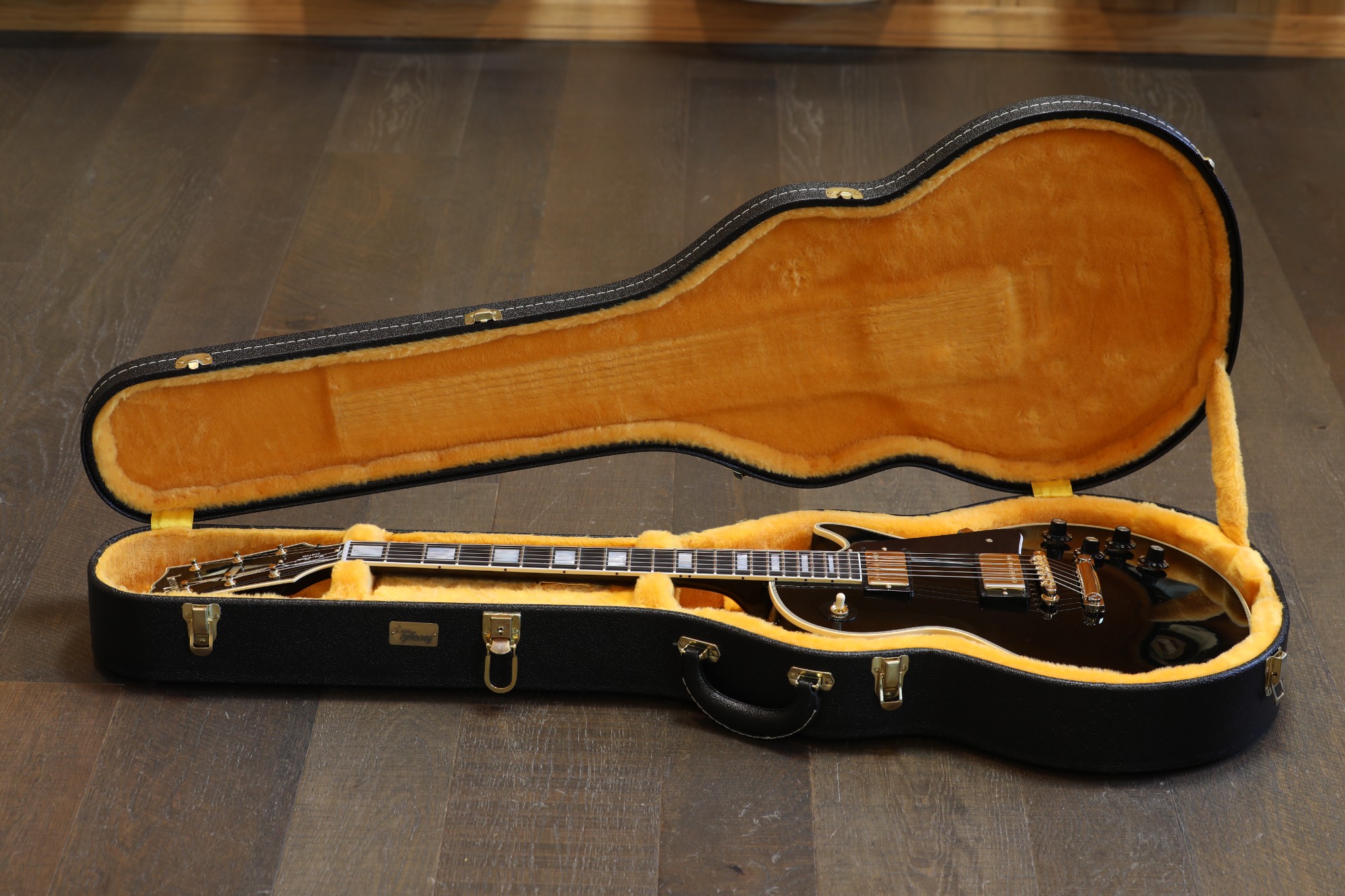 2025 Gibson Custom Shop '68 Les Paul Custom Electric Guitar Black